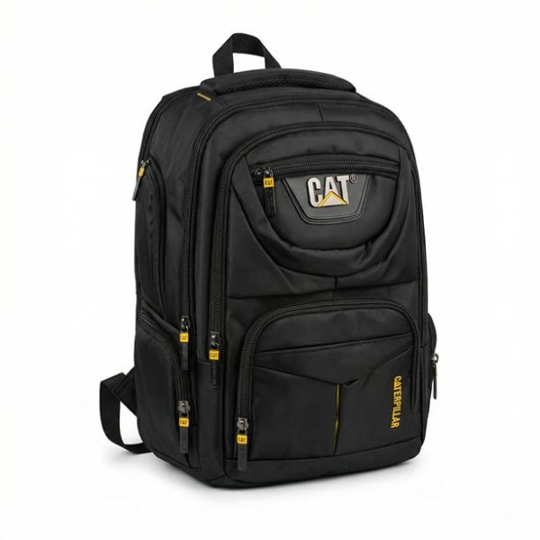 cat-black-backpack کوله پشتی مشکی CAT