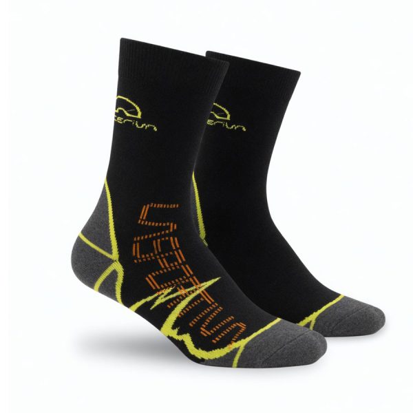 lasportiva-thick-terry-mens-hiking-socks جوراب کوهنوردی مردانه حولهای ضخیم طرح Lasportiva