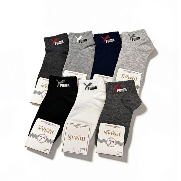 puma-english-rib-ankle-sport-socks-men جوراب مچی کش انگلیسی اسپرت مدل پوما