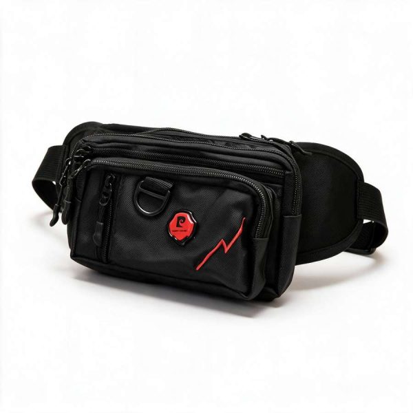 sport-waist-crossbody-bag-black کیف کمری اسپرت