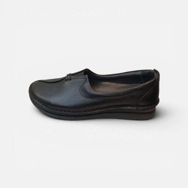 classic-daily-women-natural-leather-shoes کفش راحتی زنانه چرم طبیعی مدل کلاسیک روزمره